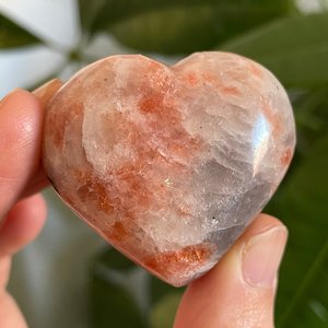 Sunstone Heart Crystal