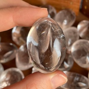 Girasol Quartz Pocket Stone