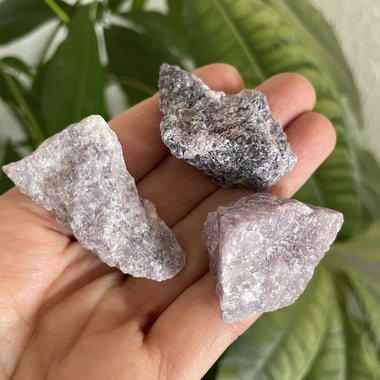Raw Lepidolite Stone