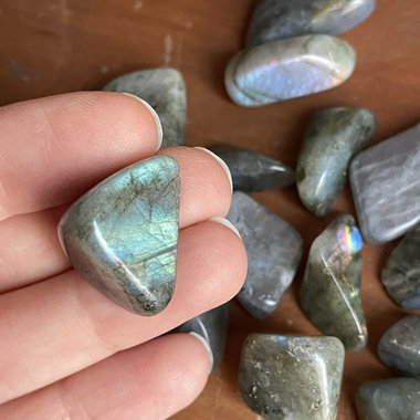 Tumbled Labradorite Crystal